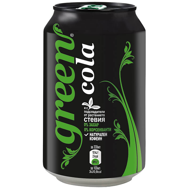 Купить Green Cola (Грин Кола) 330 мл Недорого В Интернет-Магазине